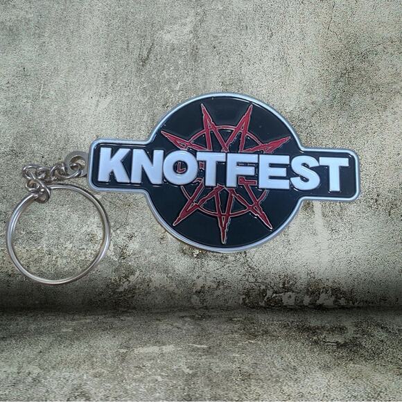NEW Slipknot Knotfest Keychain - Picture 1 of 3